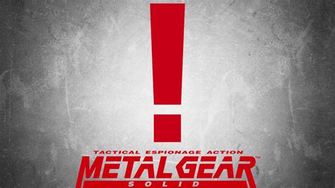 metal gear sound effects